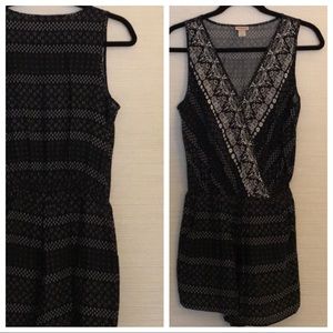 Mossimo Black Romper